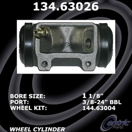 Centric Parts Premium Wheel Cyl, 134.63026 134.63026